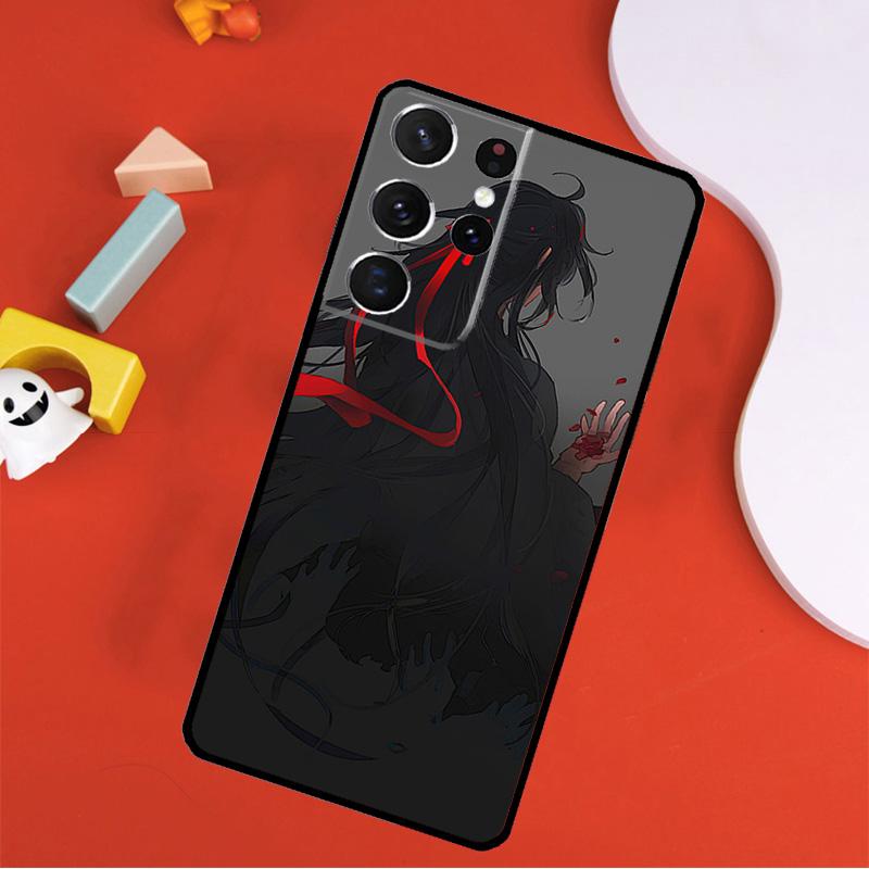 Cartoon Mo Dao Zu Shi Phone Case For Samsung Galaxy S25 Ultra S9 S10 S20 S21 FE S22 S23 S24 Plus S24 Ultra Cover