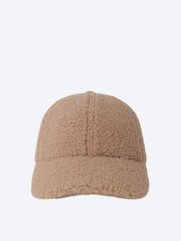 Shearling Ball Cap HPACCFF101