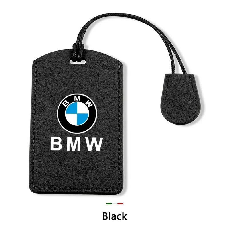 Car Sticker Hot 2025 Suede Leather Car Smart NFC Card Key Case Full Cover Shell for BMW M 3 5 7 Series X1 X3 X5 X6 X7 535le Auto