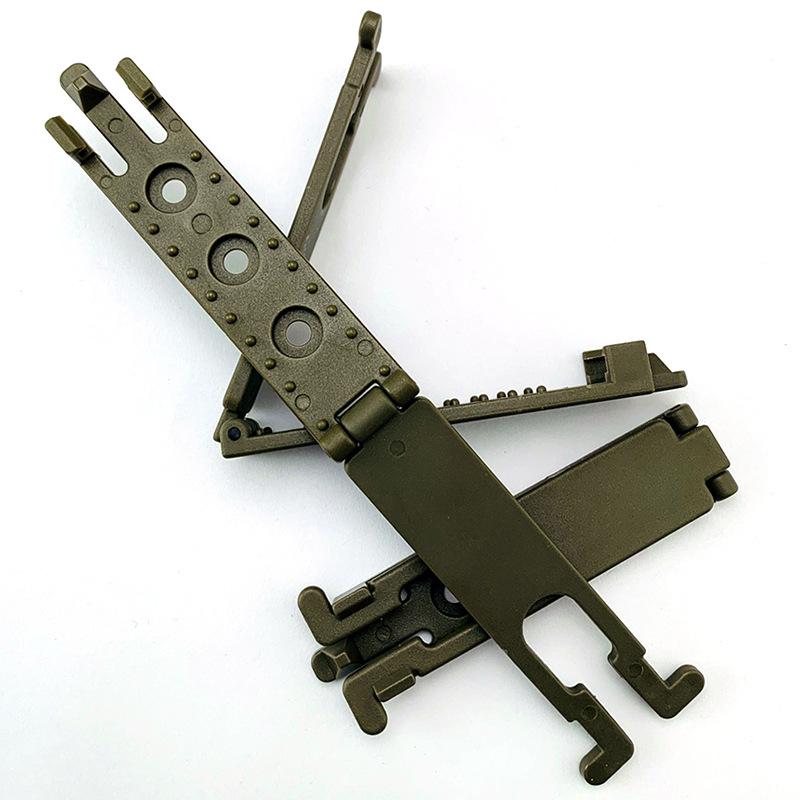 

MOLLE-LOK Scabbard K Sheath Waist Clip System Scabbard Back Clip KYDEX Scabbard Carry Clip K Sheath MOLLE Пряжка зелений