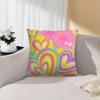 Airbrushed Hearts Y2K Indie Kid Pillow Cushion Cover Pillowcase Living Room Sofa Home Decor