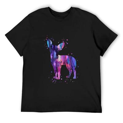 Chihuahua T-Shirt Shirts Graphic Tee Man Clothes Tops Mens Plain T Shirts