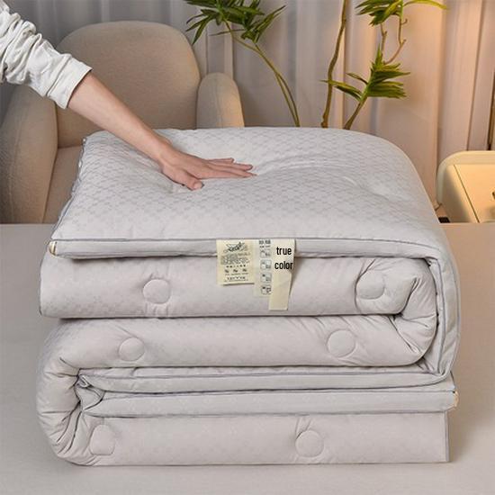 Three-Dimensional Soybean Sateen Cotton Quilt: Thickened Spring to Winter Dorm Warmth