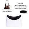 EverToner For Co-ch Broo-klyn28 Insert Bag Fit Luxury Handbag Cosmetic Bag Travel Storage Bag DuPont Paper Liner