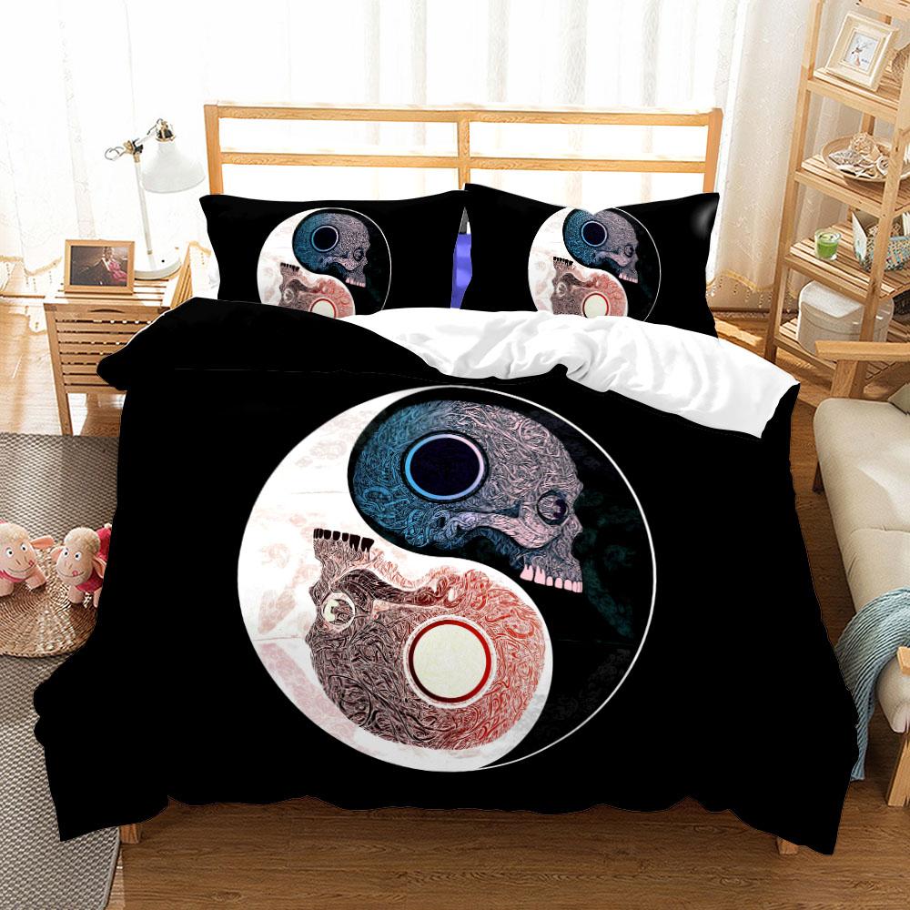 Bohemian Mandala Purple Duvet Cover Set Single Twin Double Queen King Cal King Size Bed Linen Set