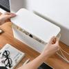 Kabel förvaringsbox Skrivbordsgrenuttag förvaringsbox Dammfri uttagsförvaringsbox Hemtrådsfodral Trådhantering Kabelorganisatör