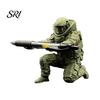 Durable Pen Container Soldier Holder 3D Printed Kneeling Pencil Stand Desk Unique Design Organizer for Office Home Tabletop Decor Gifts Men