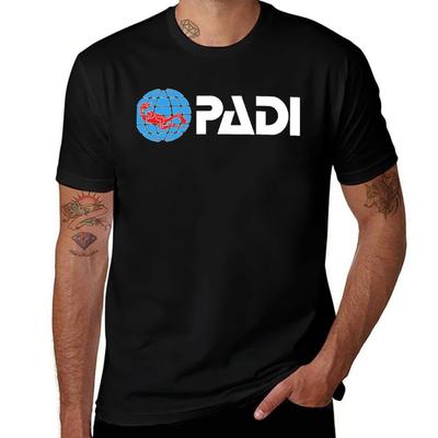 PADI T-Shirt Graphic T Shirts for Man Man T Shirt Cotton T-Shirt