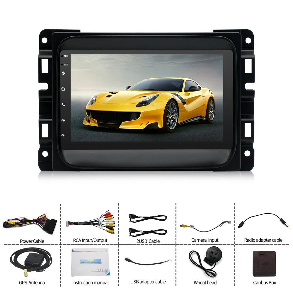 NAVIGUIDE 7 Inch Android 13 For Dodge Ram 13-18 No DVD Car Wireless Carplay & Android Auto With IPS Touch Screen 4G WIFI BT 5.0