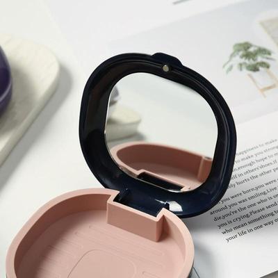 1Pcs Magnetic Cover Fake Teeth Denture Storage Case With Mirror Retainer Box Mouth Guard Aligner Braces Container Organizer