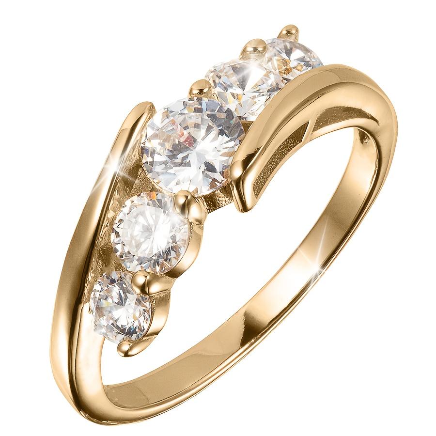 Luxurious and elegant inlay5A round, shiny synthetic zirconia ring with a dazzling shine complements outfits for weddings, engagements, and bridal 6