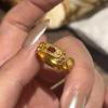 Vintage Palace Style Ruby Ring Light Luxury Exquisite Rings for Women Party Wedding High Quality Engagement Wedding