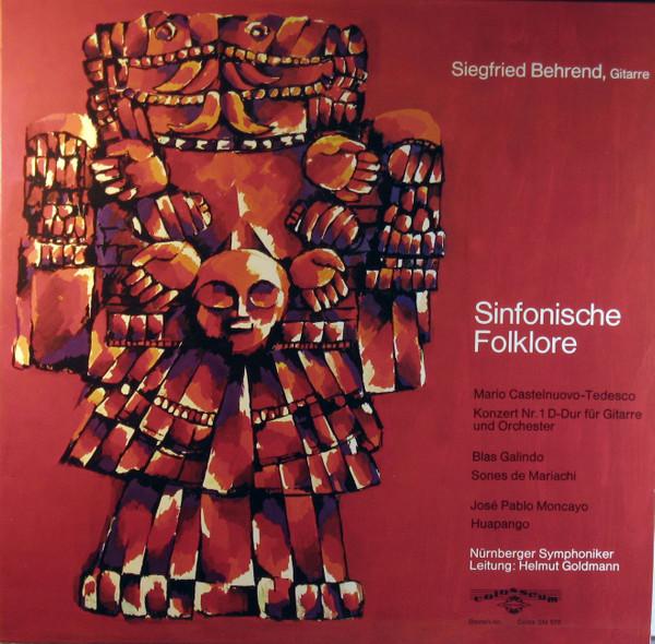

Виниловая пластинка SIEGFRIED BEHREND MARIO CASTELNUO Sinfonische Folklore COLOSSM570 Colosseum Германия Классическая Б/У