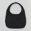 wool pebble bag (BK)