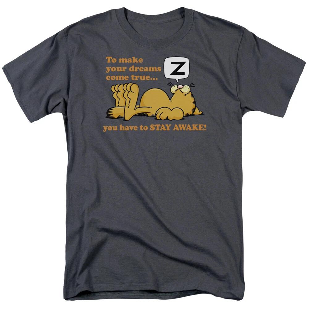 Garfield  Stay Awake  T-Shirt - Regular or Tank - to 5X 4XL