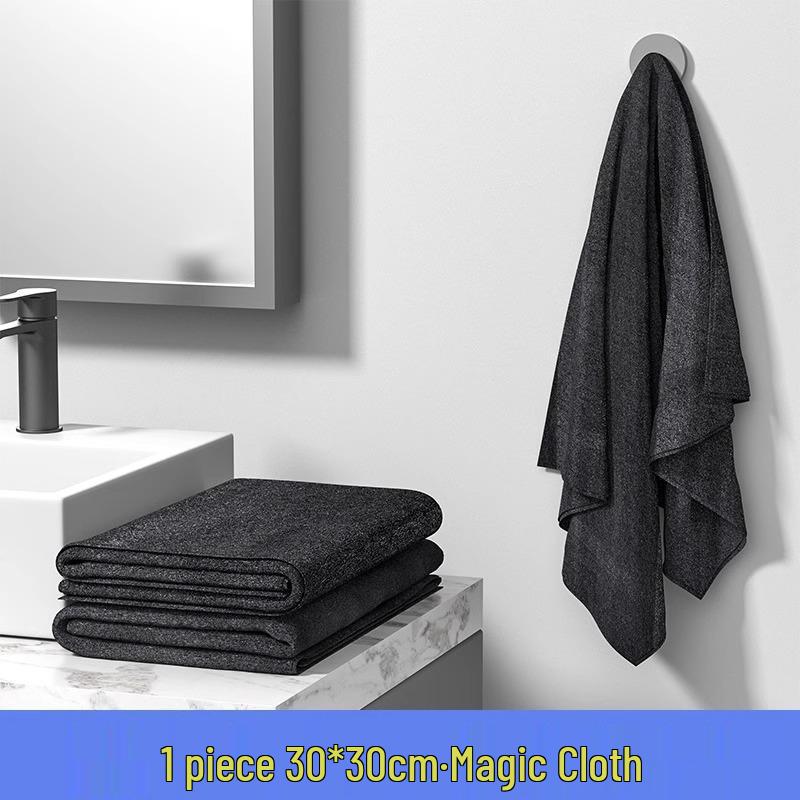 Magic Absorbent Lint-Free Thickened Glass Cleaning Towel for Household Use