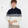 Navigare Men's Color-Block Half-Zip Cotton Sweatshirt