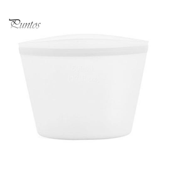 

Силиконовый мешок для хранения продуктов, не содержащий бисфенол А, термостойкий, устойчивый к воздействию высоких температур, безопасный для использования в микроволновой печи, многоразовый мешок для заморозки, силиконовый контейнер 500ML чистый