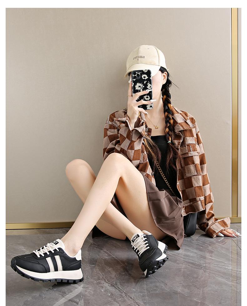 Korean Forrest Gump Women's Trendy Casual Running Shoes, Autumn 2024, FD6688