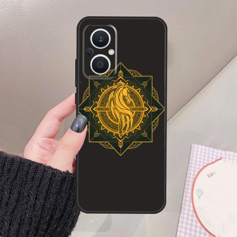 Rider of Rohan Funda For OPPO Reno 13 11 12 14 Pro 13F 14F 12F 11F 7 8 Lite OPPO Find X5 X6 X8 X9 Pro Case