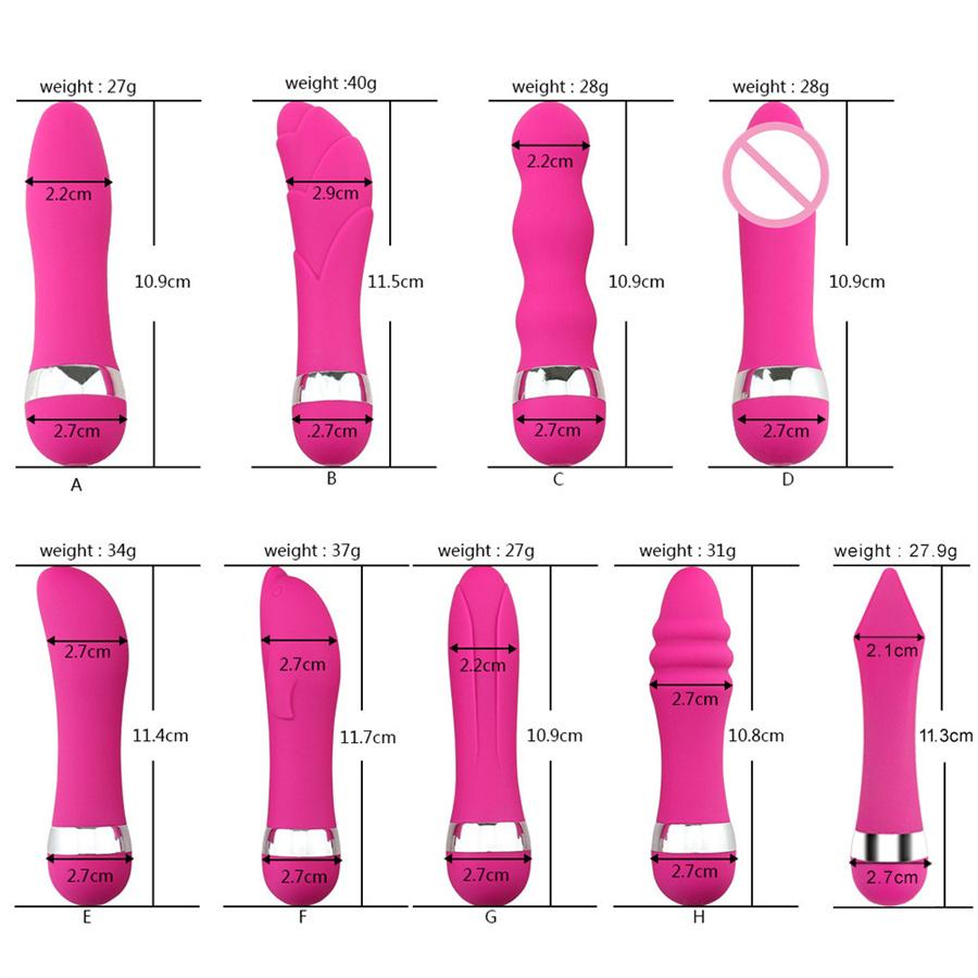 Mini-Kugel-Vibrator Leistungsstarker AV-Vibrator G-Punkt Klitoris-Stimulator Wasserdichtes Sexspielzeug für Frauen