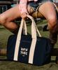 Erer Embroidered New York Sporty Bag Navy
