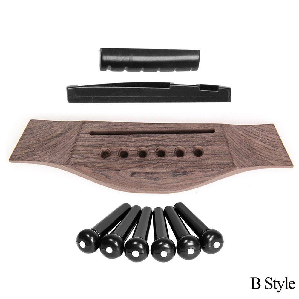 Acoustic Guitar Saddle Tuning Peg Set Martin Guitar Saddle Tuning Pegs Wooden Saddle Bridge