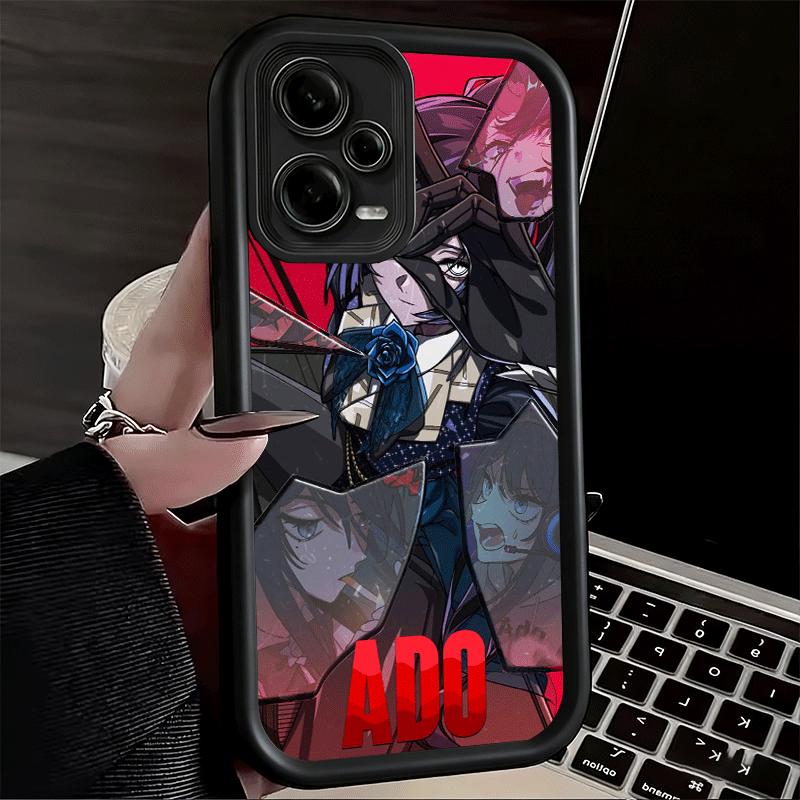 Phone Case for Xiaomi Redmi Note 15 14 13 Pro Plus Ado Cartoon K-Kyogen X Uta Shell 12S 11 11S 11T 5G 14S Soft Silicone Funda