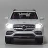1:32 Scale Benz GLS580 Diecast Alloy Model Car, Pull Back Toy Vehicle with Sound and Light for Kids Adults Gift Collection