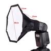 20cm 8 Square Photo Studio Octagon Flash Diffuser Mini Softbox for Speedlite Photo Studio Accessories Soft Box