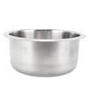 Round RV Sink Stainless Steel Kitchen Bar Single Bowl Sink with 40mm Drainage for Boat Caravan Campi
