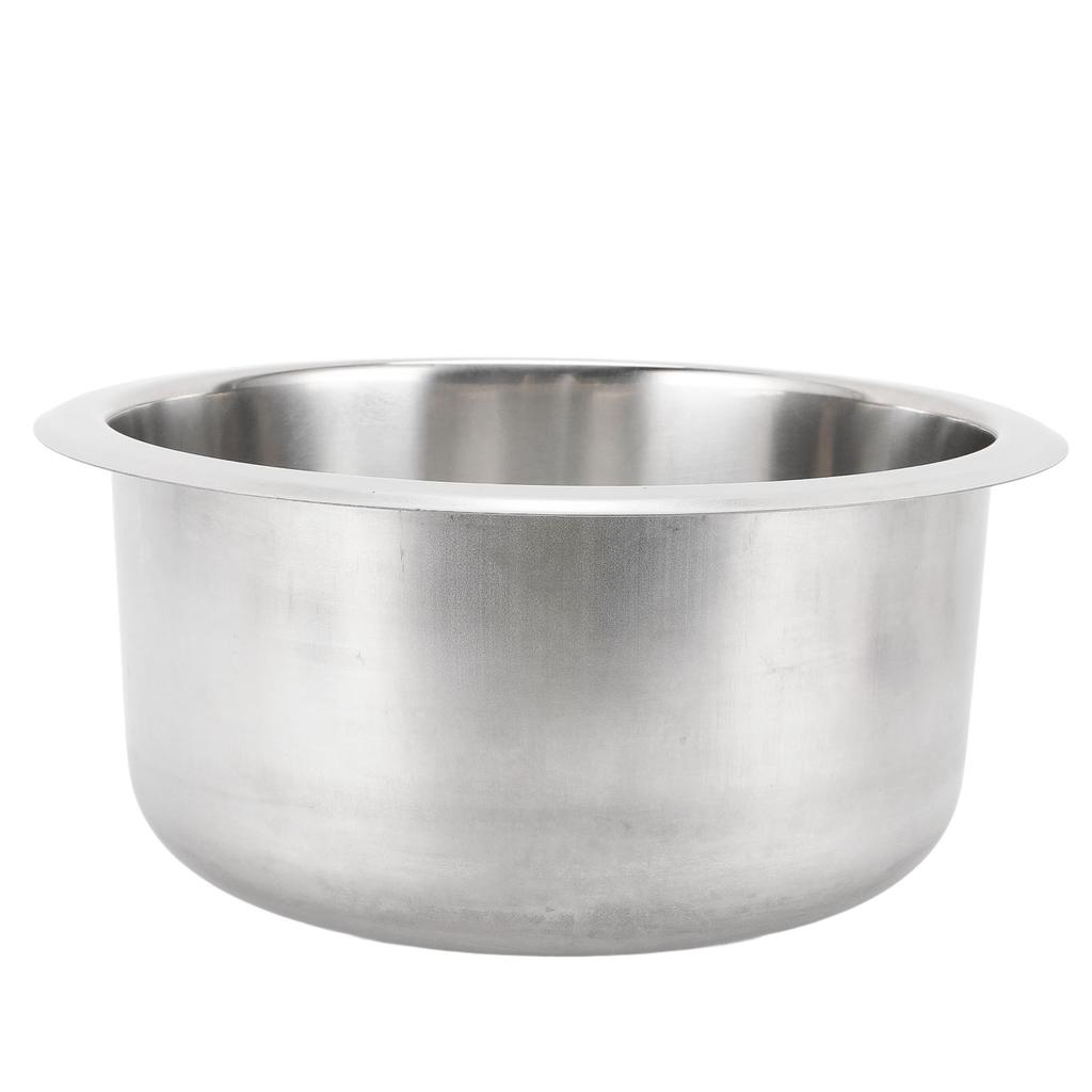 Round RV Sink Stainless Steel Kitchen Bar Single Bowl Sink with 40mm Drainage for Boat Caravan Campi