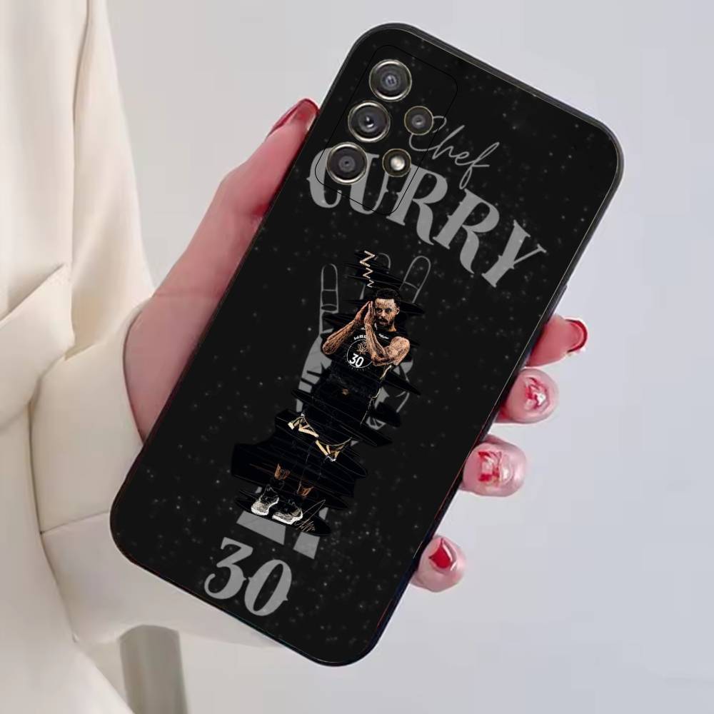 

S-Stephen Curry Superstar Basketball Phone Case For Samsung S25,S24,S21,S22,S23,S30,Ultra,S20,Plus,Fe,Lite,Note,10,Black Cover Samsung S25ULTRA