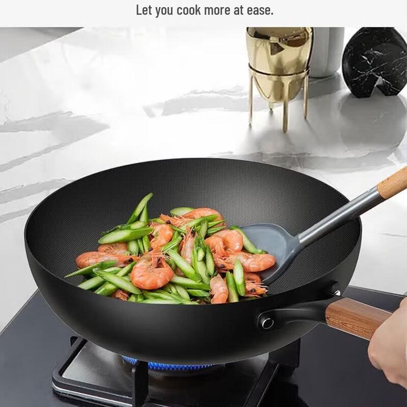 Kambach Titanium Non-stick Wok & Soup Pot Cookware Set