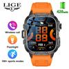 New Rugged Military GPS SmartWatch Men AMOLED HD Screen Heart Rate Bluetooth Call Waterproof Outdoor Smart Watch 2025