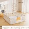 Parc pour bébé d'intérieur et tapis d'éveil: Aire de jeux pour tout-petits avec garde-corps de protection