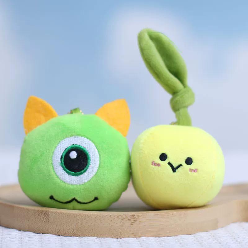 Incmike Plush Monsters Toy Cute Cartoon Keychain Backpack Pendant Gift Holiday