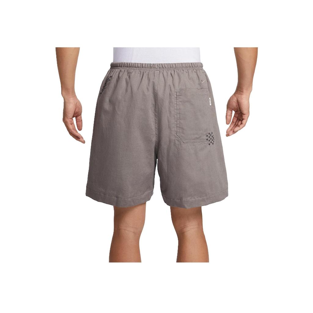 Nike Swoosh Life Skin-Friendly Fashion Versatile Simple Three-Quarter Casual Shorts Men shorts Cave-Stone Coal HJ2979-289