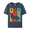 Paw Australian Cattle Dog Tshirt Cotton Soft Graphic Print Tees Classic Simple Style Men Tops T Shirt