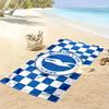 Brighton & Hove Albion Druck Strandtuch, Großes Weiches Schnelltrocknendes Handtuch für Strand Camping Schwimmen