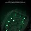 OUPINKE Watch Hollow Barrel Mechanical Watch Fashion Silicone Waterproof Men's Watch Men's Watch