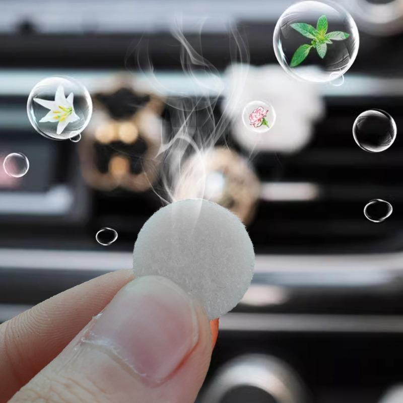 5Pcs/Pack Car Air Freshener For Car Vent Clip Perfume Replacement Solid Perfume Pills Car Styling Accessories Vent Air Freshener