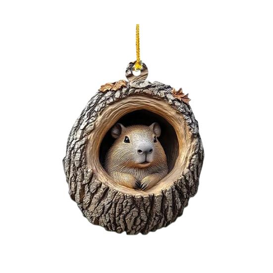 

Лесные животные Желуди Украшения Украшения для рождественской елки 2026 Акриловые лесные существа Подвесные украшения 8 cm