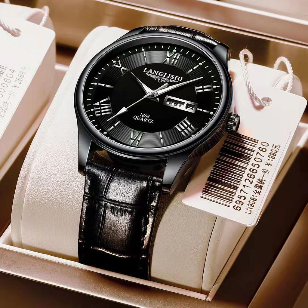 POEDAGAR National Top Waterproof Luminous Calendar Men's Watch Student Korean Style Casual Sports Wristwatch
