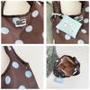 Fashion Double-sided Crossbody Bag Convenient Lace-up Shoulder Bag Polka Dot Crossbody Bag  Travel