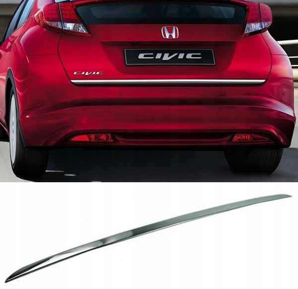 Honda CIVIC IX HB 12- CHROME STRIP Trunk Lid