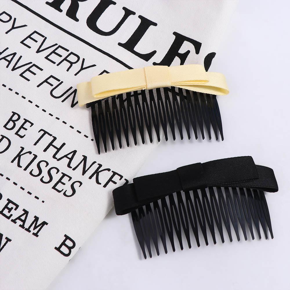 Cloth For Women Hair Ornament Hair Accessories Bow Hairpin Bowknot Hair Comb Korean Style Hair Clip