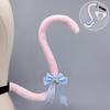 Handmade Plush Cat Ear Headband Tail Set Adult Cosplay Lolita Kawaii Anime Costume Accessory