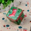 Christmas Candy Tin Box Cartoon Candy Jar Xmas Snowman Box Tea Storage Organizer Metal Box Christmas Gift Box Packaging