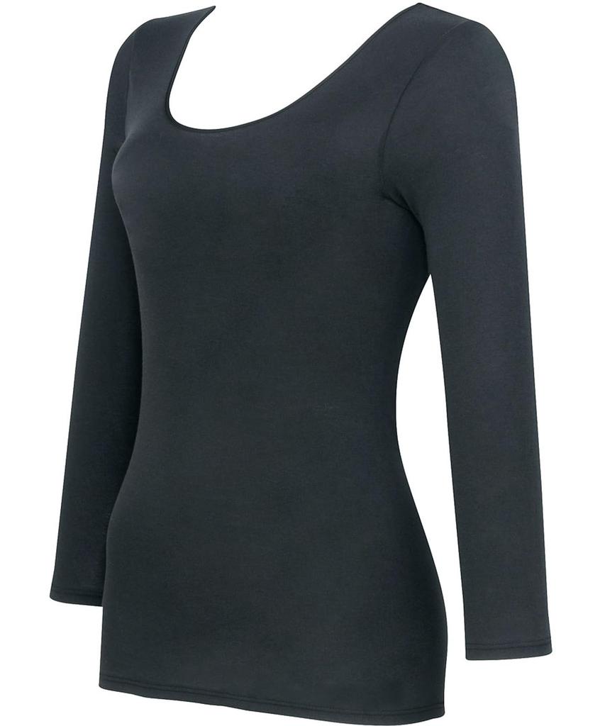 Wacoal CLD329 Bavlněné spodní prádlo Vyrobeno z organické bavlny Dlouhé Velikost M Dámské 100% (Body Fabric), Bavlna, Prodyšný, 3/4 rukáv, Rukáv,